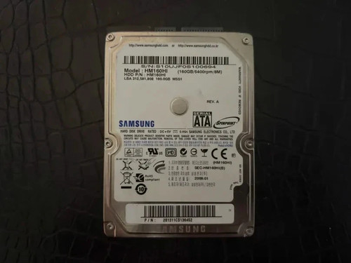 Samsung hm160hi 160gb - samsung, 2,5"