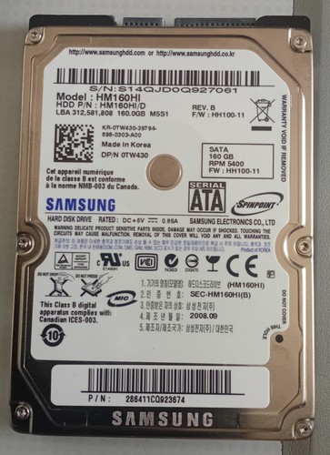 Samsung 160gb interne - 160gb,