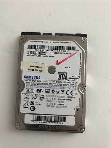 Samsung hm160hi 160gb - hm160hi, 2,5"