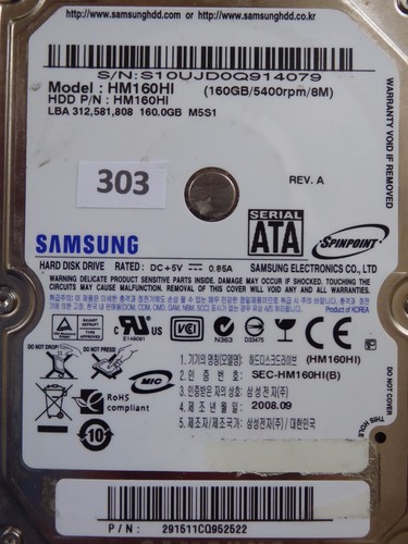 160gb samsung hm160hi - samsung,